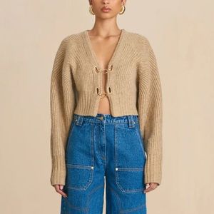 Cult Gaia Casella Knit Cardigan